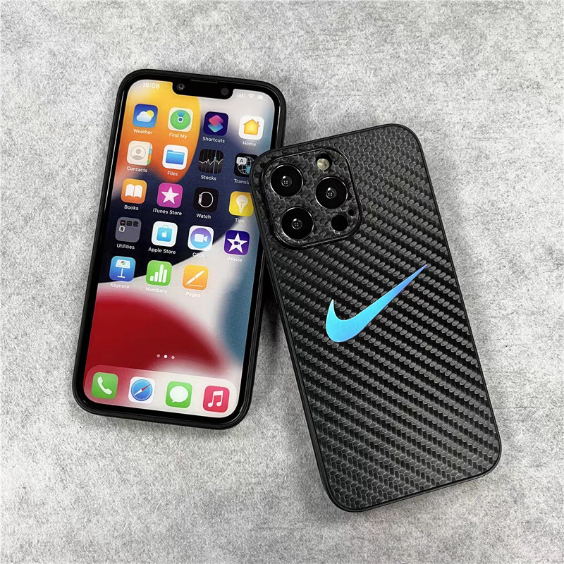 【Sport】Carbon Fiber Pattern iPhone Case