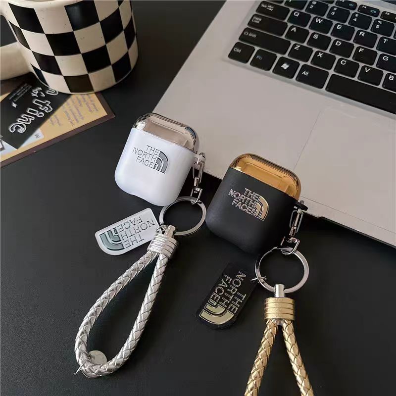 Galvanisiertes silbernes Airpods-Etui