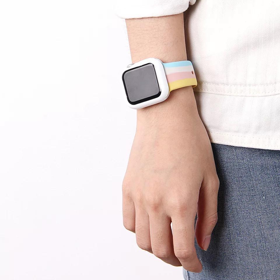 Rainbow Pastel Watch Band - Most iPhone Case