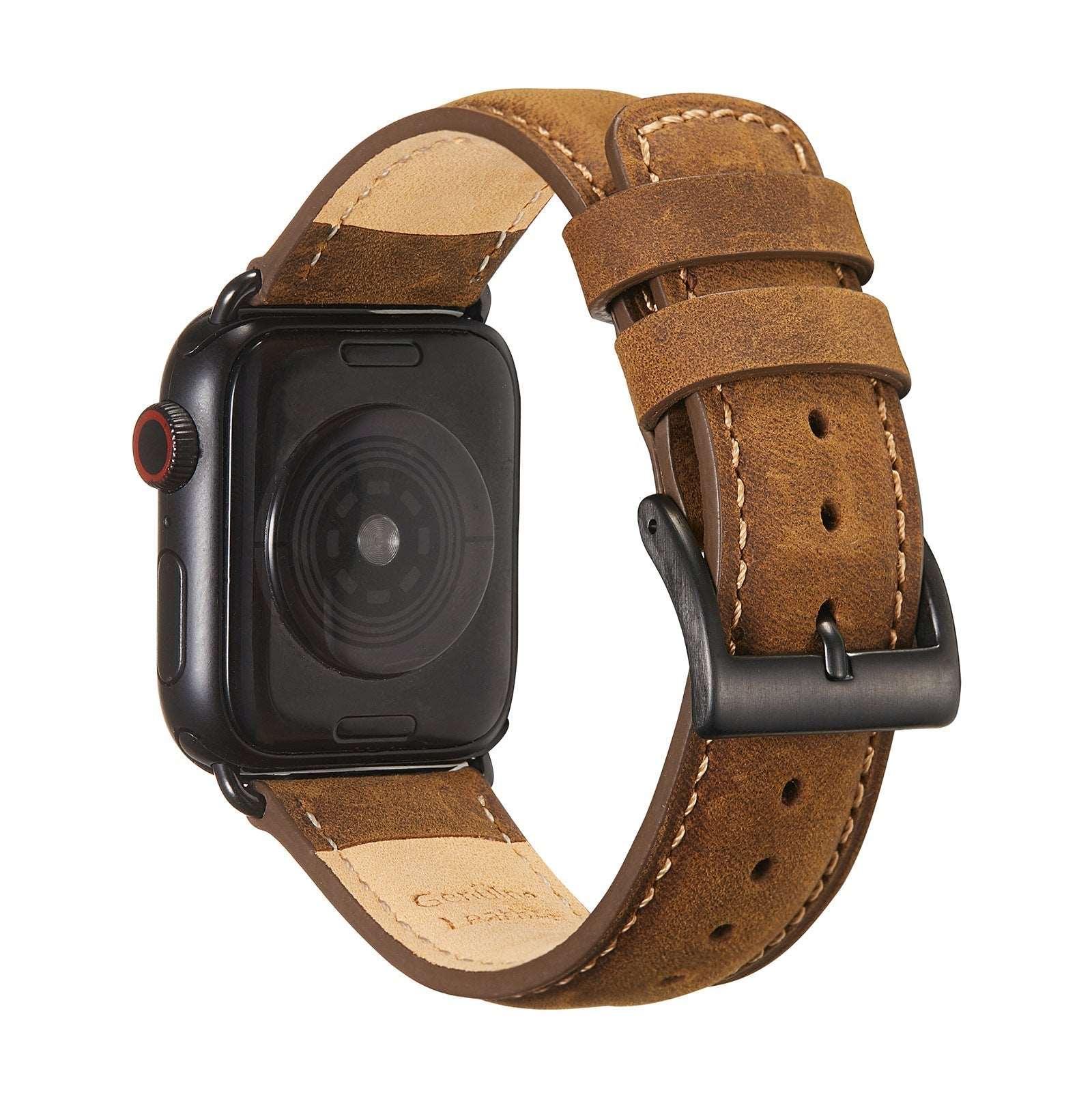 Top Grain Genuine Leather iWatch Band - Most iPhone Case